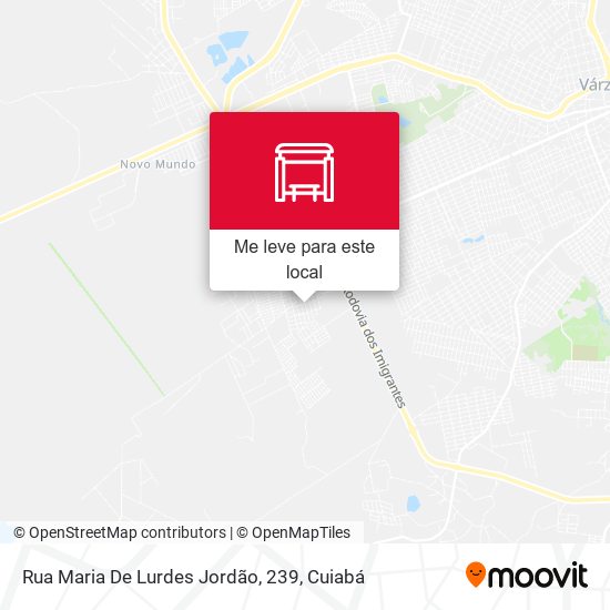 Rua Maria De Lurdes Jordão, 239 mapa