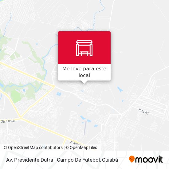 Av. Presidente Dutra | Campo De Futebol mapa