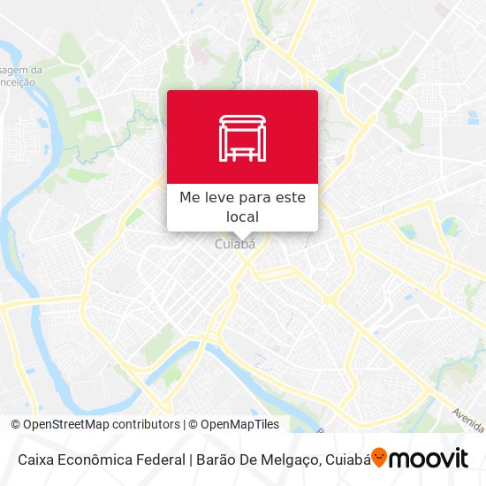 Caixa Econômica Federal | Barão De Melgaço mapa