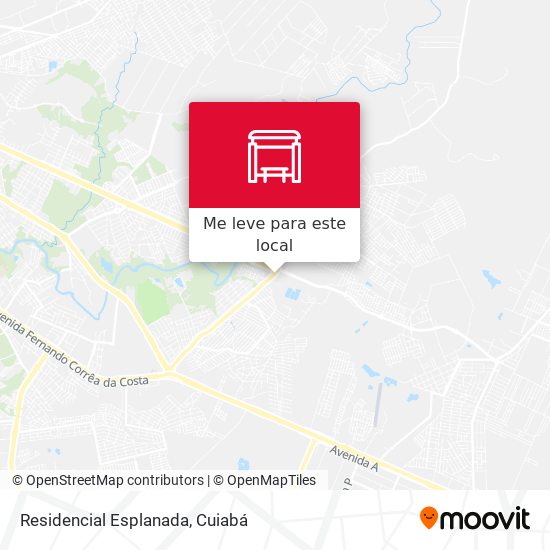 Residencial Esplanada mapa