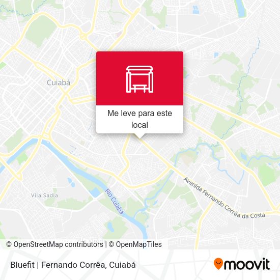 Bluefit | Fernando Corrêa mapa