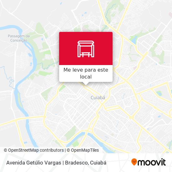 Avenida Getúlio Vargas | Bradesco mapa