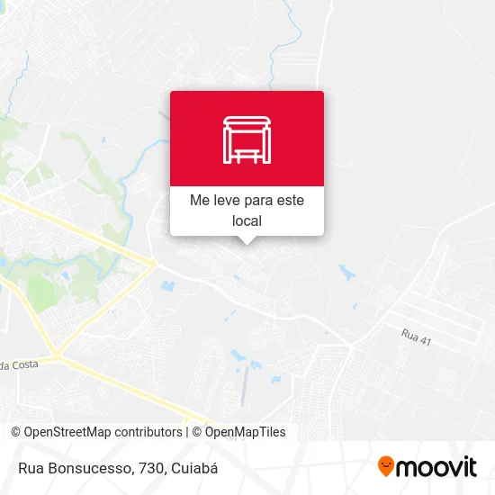 Rua Bonsucesso, 730 mapa