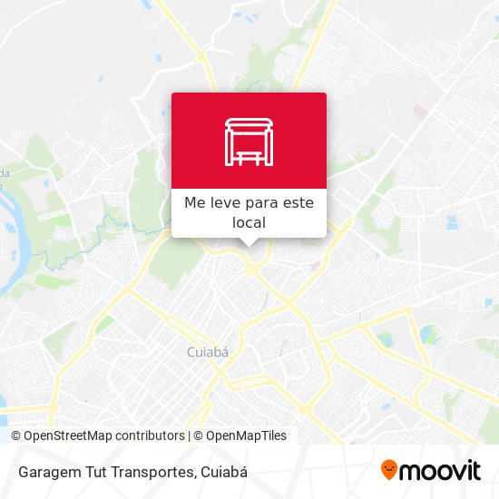 Garagem Tut Transportes mapa