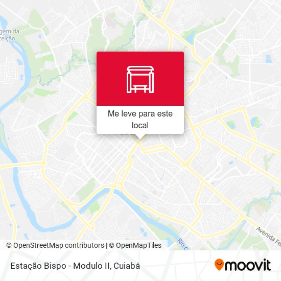 Estação Bispo - Modulo B mapa