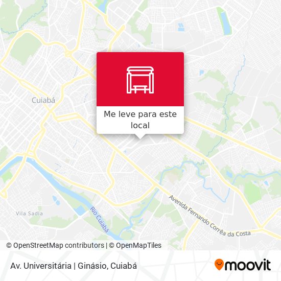 Av. Universitária | Ginásio mapa