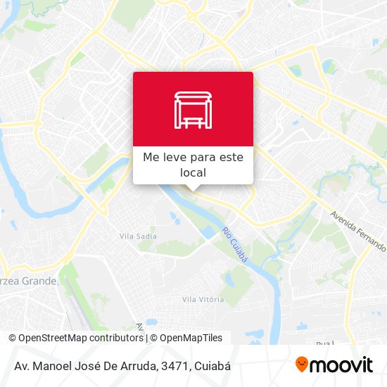 Av. Manoel José De Arruda, 3471 mapa