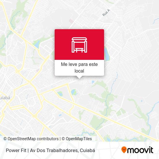 Power Fit | Av Dos Trabalhadores mapa