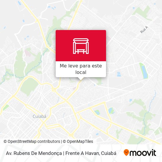 Av. Rubens De Mendonça | Frente A Havan mapa