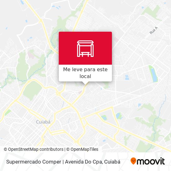 Supermercado Comper | Avenida Do Cpa mapa