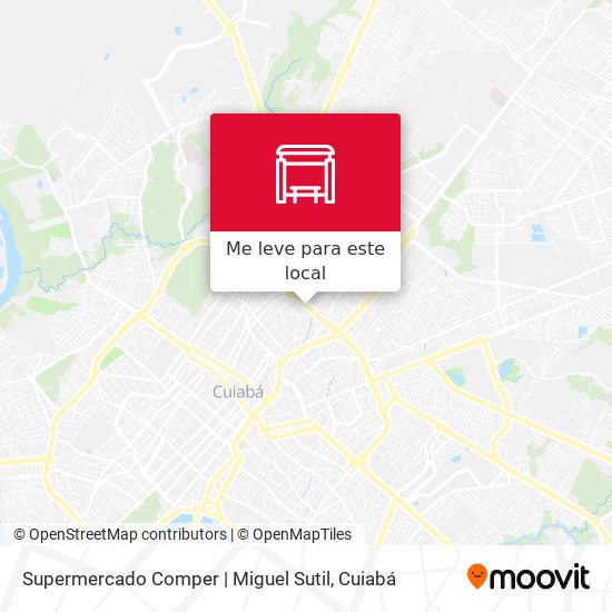 Supermercado Comper | Miguel Sutil mapa