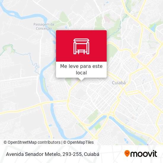 Avenida Senador Metelo, 293-255 mapa