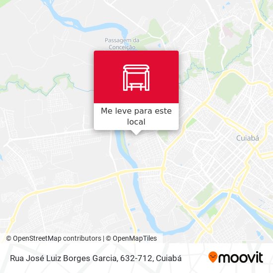 Rua José Luiz Borges Garcia, 632-712 mapa
