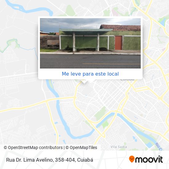 Rua Dr. Lima Avelino, 358-404 mapa