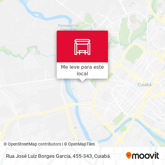 Rua José Luiz Borges Garcia, 455-343 mapa