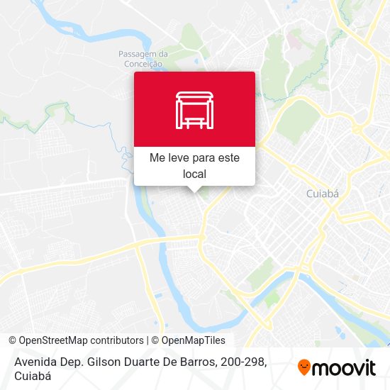 Avenida Dep. Gilson Duarte De Barros, 200-298 mapa