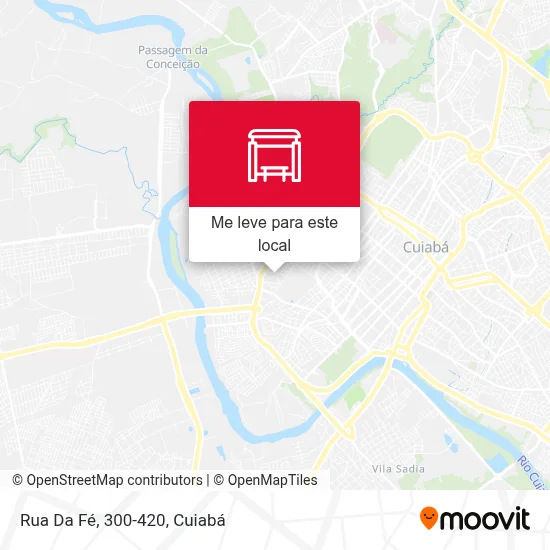 Rua Da Fé, 300-420 mapa