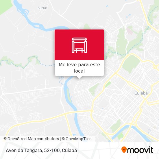 Avenida Tangará, 52-100 mapa