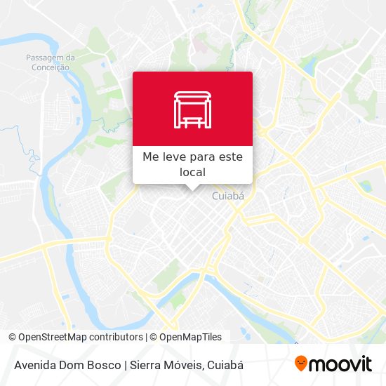 Avenida Dom Bosco | Sierra Móveis mapa