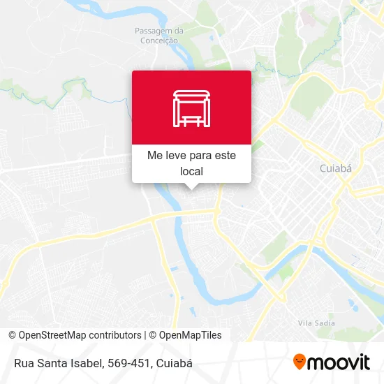 Rua Santa Isabel, 569-451 mapa