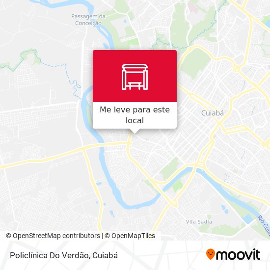 Policlínica Do Verdão mapa