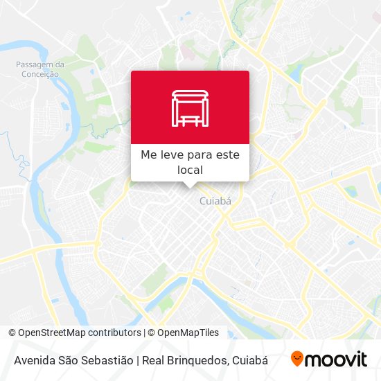 Avenida São Sebastião | Real Brinquedos mapa
