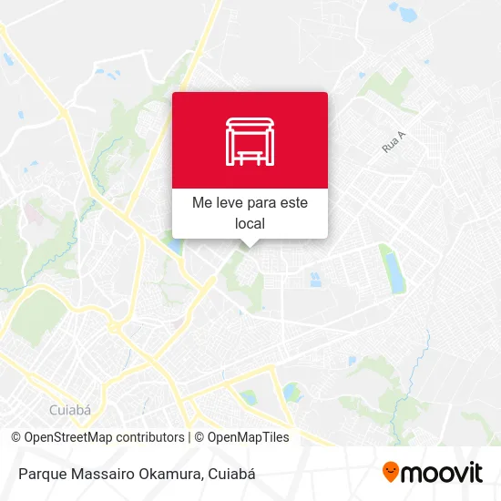 Parque Massairo Okamura mapa
