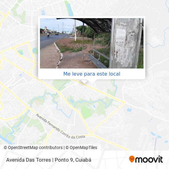 Avenida Das Torres | Ponto 9 mapa