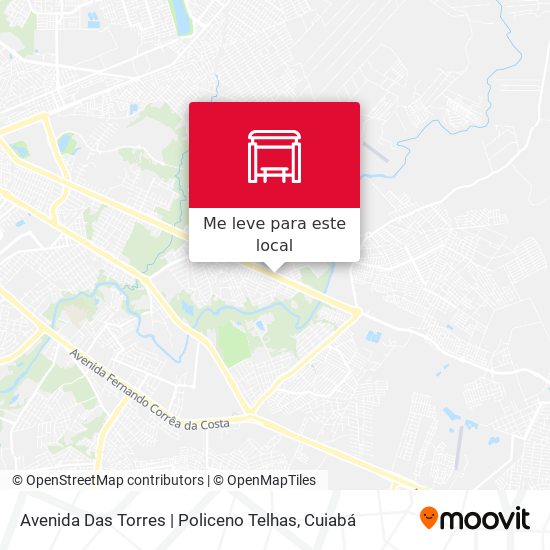 Avenida Das Torres | Policeno Telhas mapa