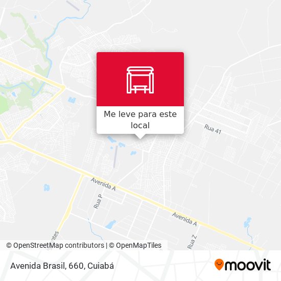 Avenida Brasil, 660 mapa