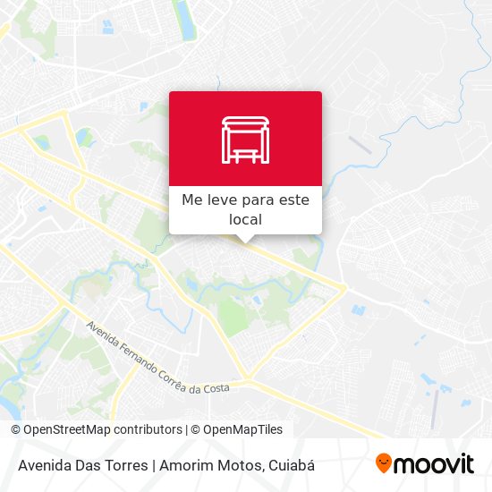Avenida Das Torres | Amorim Motos mapa