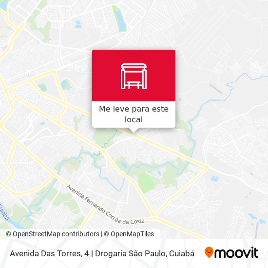 Avenida Das Torres, 4 | Drogaria São Paulo mapa