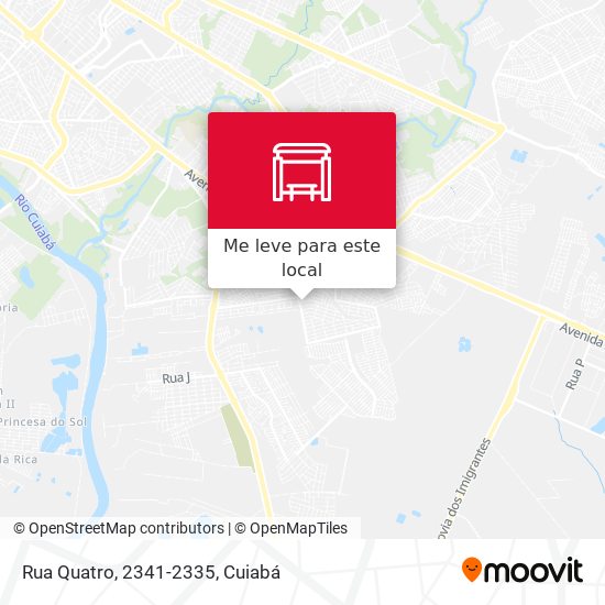 Rua Quatro, 2341-2335 mapa