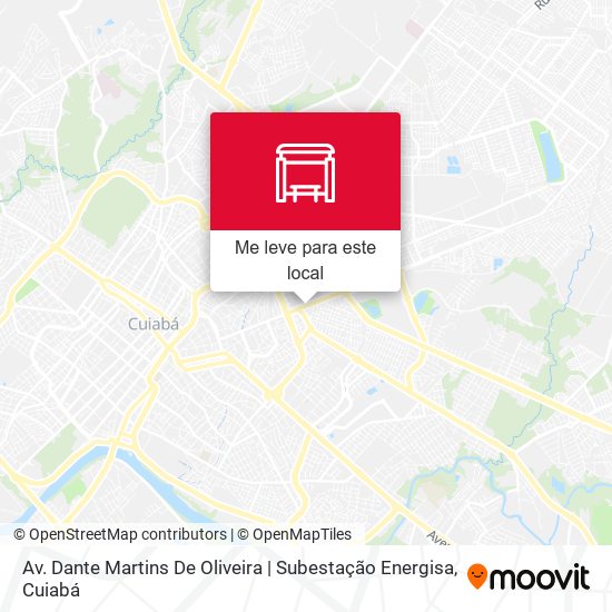 Av. Dante Martins De Oliveira | Subestação Energisa mapa