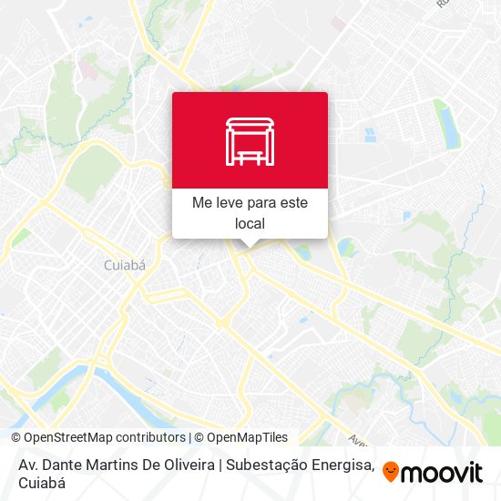 Av. Dante Martins De Oliveira | Subestação Energisa mapa