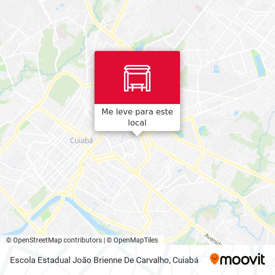 Escola Estadual João Brienne De Carvalho mapa