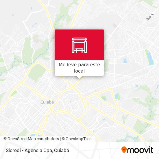 Sicredi - Agência Cpa mapa