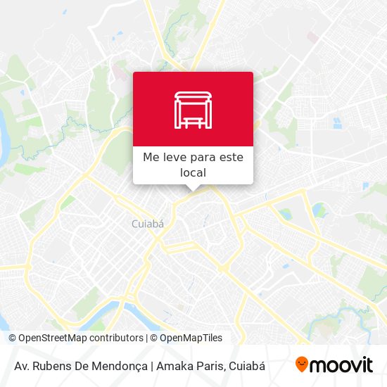 Av. Rubens De Mendonça | Amaka Paris mapa