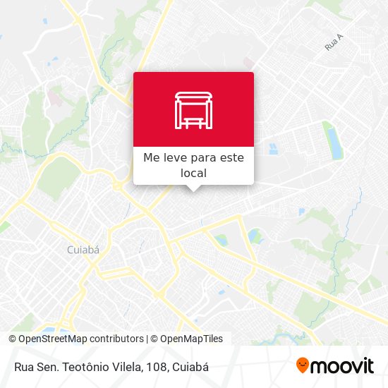 Rua Sen. Teotônio Vilela, 108 mapa