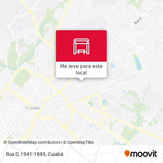Rua D, 1941-1885 mapa