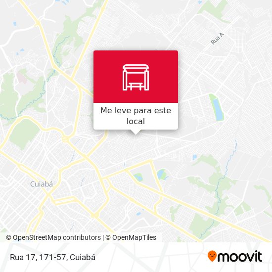 Rua 17, 171-57 mapa