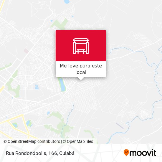 Rua Rondonópolis, 166 mapa