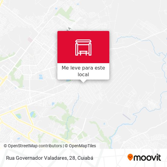 Rua Governador Valadares, 28 mapa