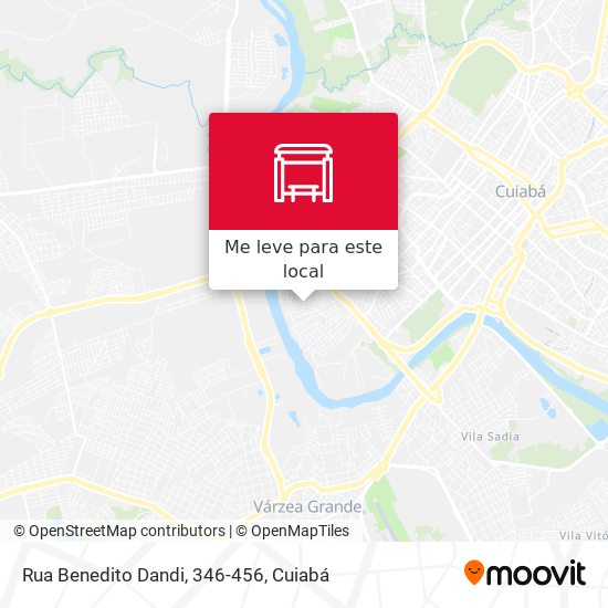 Rua Benedito Dandi, 346-456 mapa