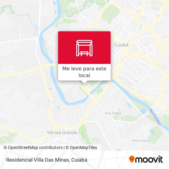 Residencial Villa Das Minas mapa