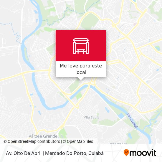 Av. Oito De Abril | Mercado Do Porto mapa