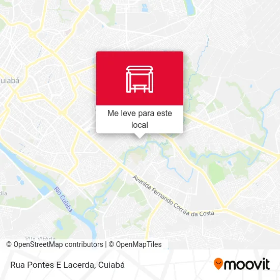 Rua Pontes E Lacerda mapa