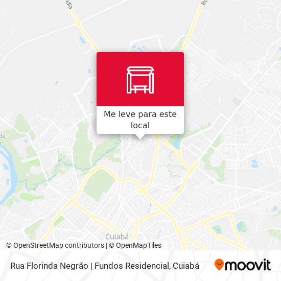 Rua Florinda Negrão | Fundos Residencial mapa