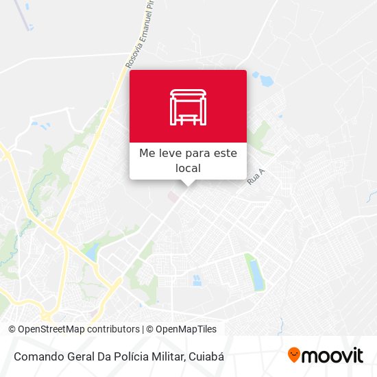 Comando Geral Da Polícia Militar mapa