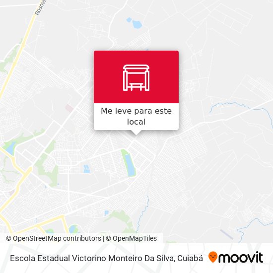 Escola Estadual Victorino Monteiro Da Silva mapa